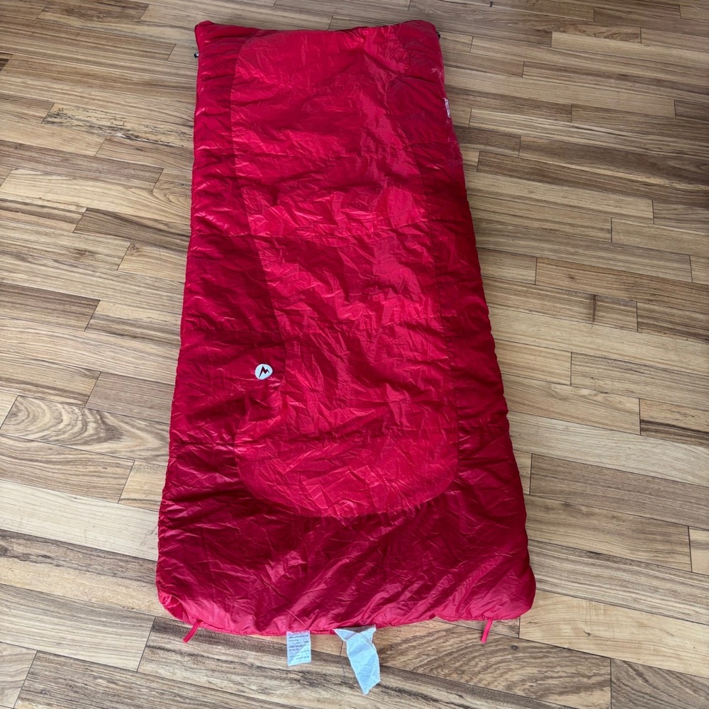 Marmot Trestles Rectangular Sleeping Bag 40 Degree Polyester 72x32